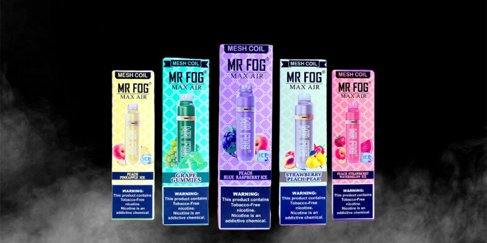 MR FOG PODS PACK OF 4 STRAWBERRY + KIWI - Mr Fog - Enjoy To The Last Puff