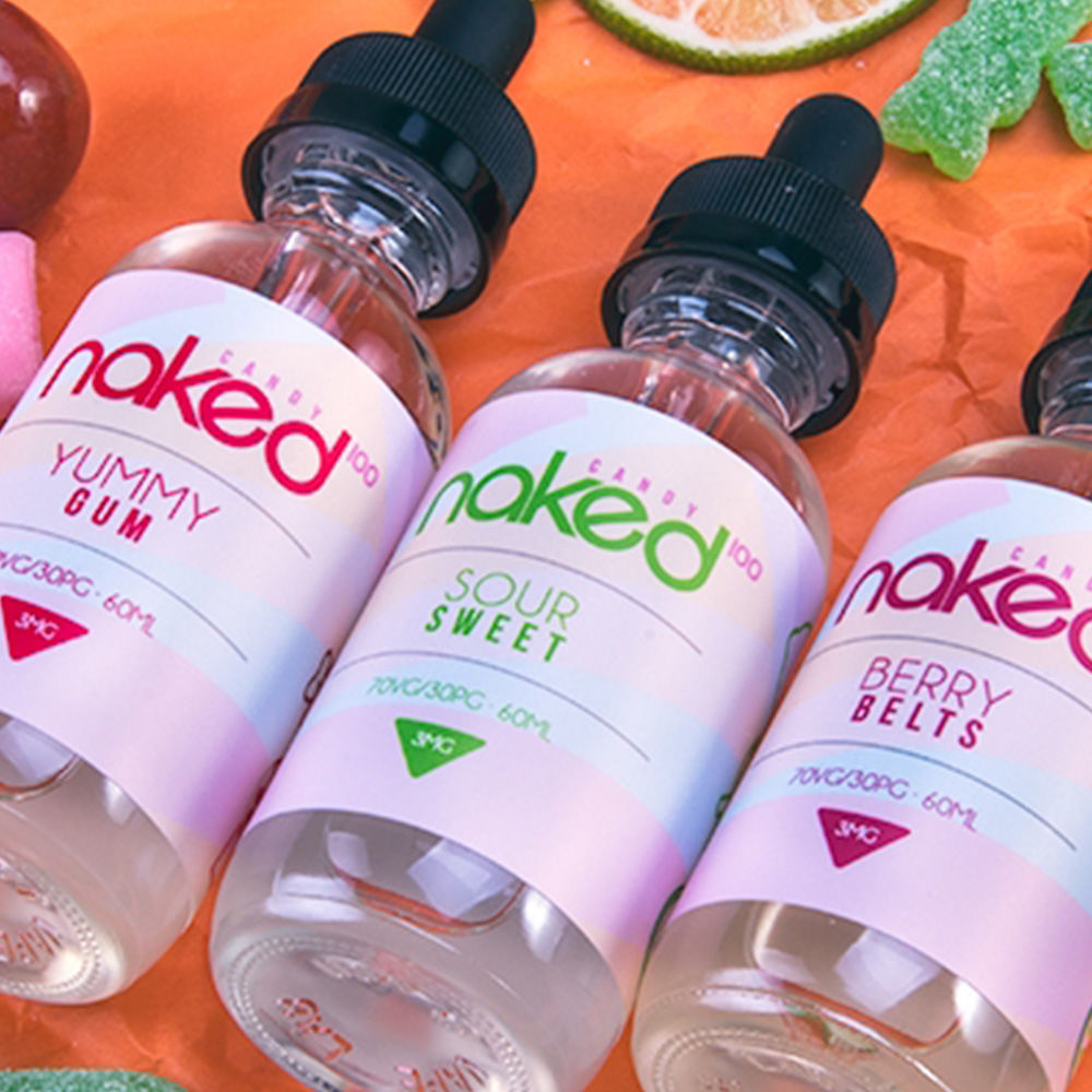 Naked Vape Juice Background