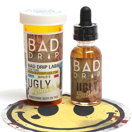 Bad Drip Labs Vape Juice Ugly Butter SALT - Bad Drip Labs Bad Drip Ugly Butter Review Bad Drip Labs Vape Juice Ugly Butter SALT - Bad Drip Labs Bad Drip Ugly Butter Review