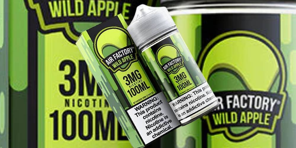 Wild Apple Vape juice by Air Factory 100ml Wild Apple Vape juice by Air Factory 100ml