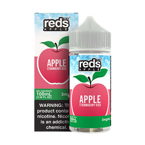 7 Daze Reds Apple Strawberry Iced 100ml $13.75 7 Daze Reds Apple Strawberry Iced 100ml $13.75