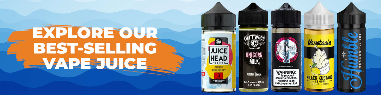 Best-Selling Vape Juice Banner