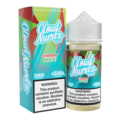 Cherry Apple Iced by Cloud Nurdz 100ML $11.75 | West Coast Vape Supply Cherry Apple Iced by Cloud Nurdz 100ML $11.75 | West Coast Vape Supply