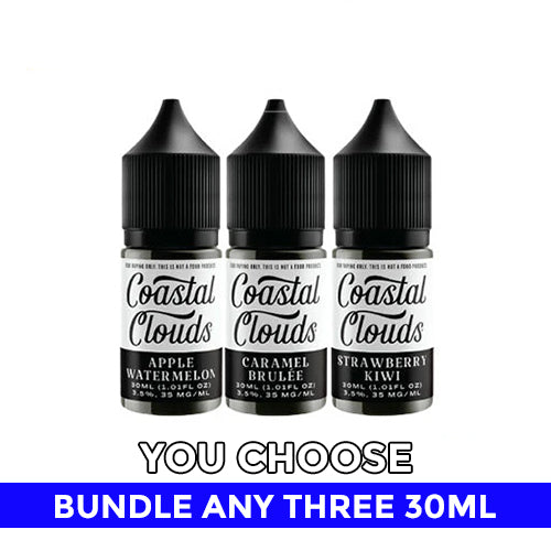 Coastal Clouds Salts 30ml Pick 3 Bundle ⋆ $32.37