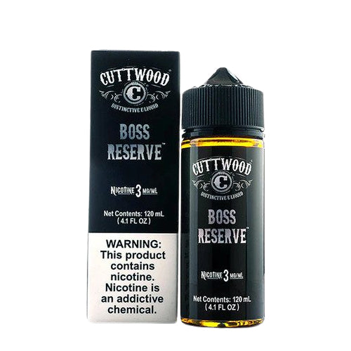 Cuttwood Boss Reserve 120ml $19.75 Cuttwood Boss Reserve 120ml $19.75