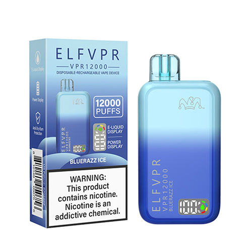 ELF VPR VPR12000 Disposable Vape $13.99 100% Authentic | West Coast Vape Supply ELF VPR VPR12000 Disposable Vape $13.99 100% Authentic | West Coast Vape Supply