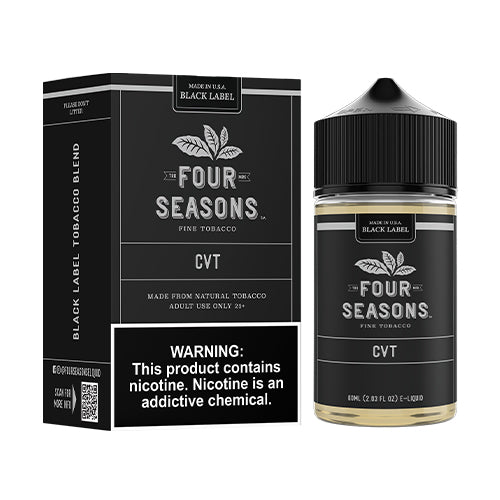 four seasons fine tobacco CVT by Four Seasons Fine Tobacco 60ml ⋆ $11.99 four seasons fine tobacco CVT by Four Seasons Fine Tobacco 60ml ⋆ $11.99