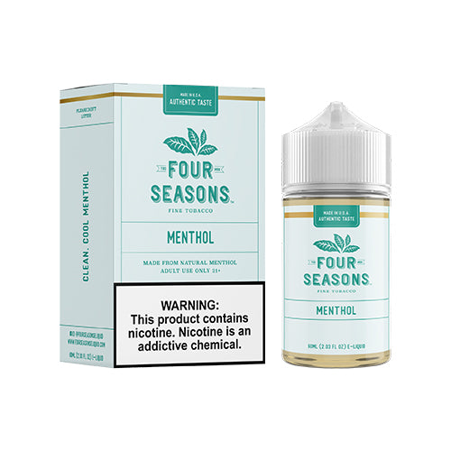 four seasons fine tobacco Menthol by Four Seasons Fine Tobacco 60ml four seasons fine tobacco Menthol by Four Seasons Fine Tobacco 60ml