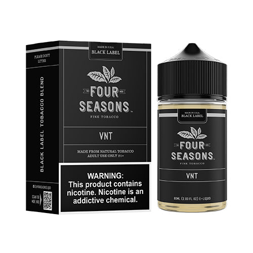 fine tobacco VNT by Four Seasons Fine Tobacco 60ml ⋆ $11.99 fine tobacco VNT by Four Seasons Fine Tobacco 60ml ⋆ $11.99