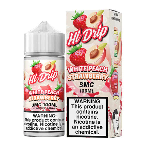 Hi-Drip White Peach Strawberry 100ml