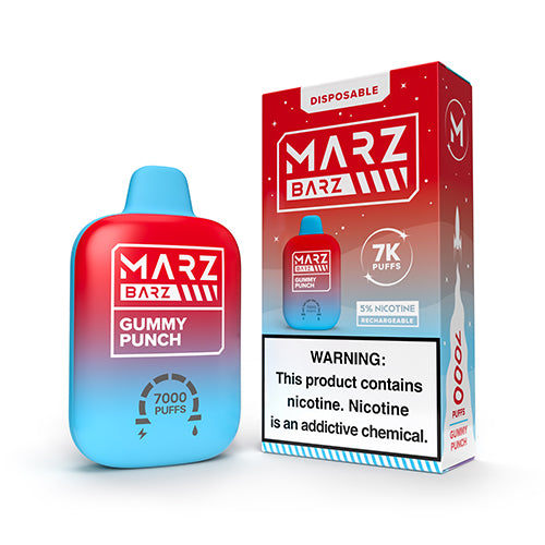 Marz Barz Disposable Gummy Punch
