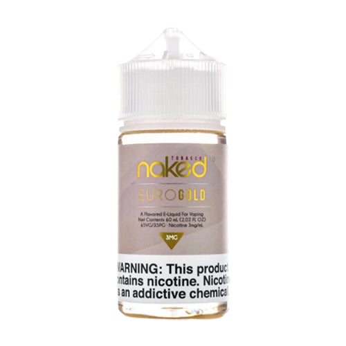 Naked 100 Euro Gold Tobacco 60ml $12.99 Naked 100 Euro Gold Tobacco 60ml $12.99