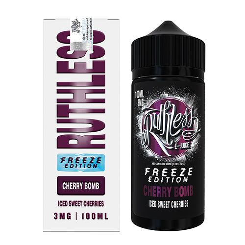 Cherry Bomb Freeze Edition by Ruthless Vapor 120ml $12.99 | West Coast Vape Supply Cherry Bomb Freeze Edition by Ruthless Vapor 120ml $12.99 | West Coast Vape Supply