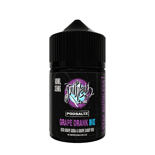 Grape Drank on Ice by Ruthless Salt 60ml Nicotine Salts $13.99 Grape Drank on Ice by Ruthless Salt 60ml Nicotine Salts $13.99