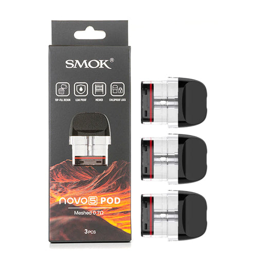 SMOK Novo 5 Replacement Pods 3-Pack SMOK Novo 5 Replacement Pods 3-Pack