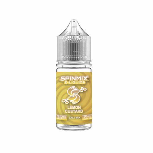 SpinMix Salts Lemon Custard 30ml