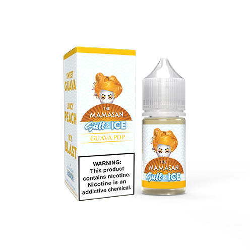 Guava Pop Salt Ice by The Mamasan Salt Nicotine Salts $13.99 Guava Pop Salt Ice by The Mamasan Salt Nicotine Salts $13.99