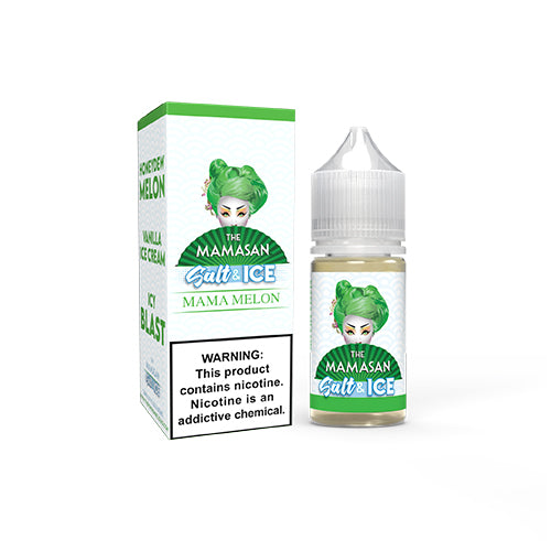 Mama Melon Salt Ice by The Mamasan Salt Nicotine Salts $13.99 Mama Melon Salt Ice by The Mamasan Salt Nicotine Salts $13.99