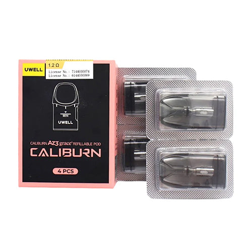 Uwell Caliburn AZ3 Grace Replacement Pods $12.99 | West Coast Vape Supply Uwell Caliburn AZ3 Grace Replacement Pods $12.99 | West Coast Vape Supply