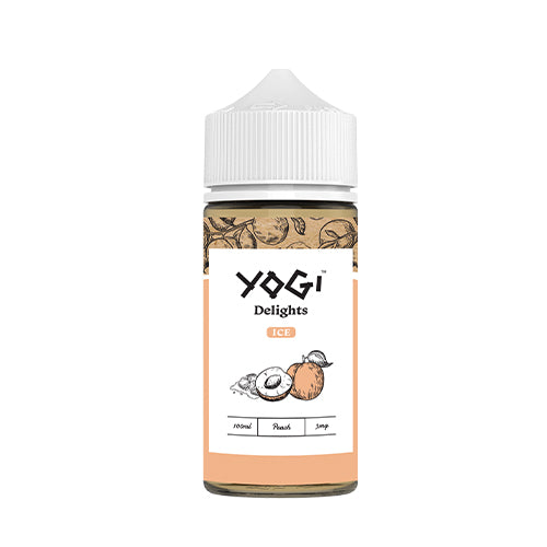 Peach Ice by Yogi Delights 100ml $11.75 100% Authentic | West Coast Vape Supply Peach Ice by Yogi Delights 100ml $11.75 100% Authentic | West Coast Vape Supply