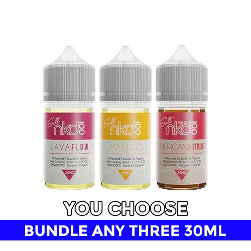 NKD 100 Salt 30ML Pick 3 Bundle NKD 100 Salt 30ML Pick 3 Bundle