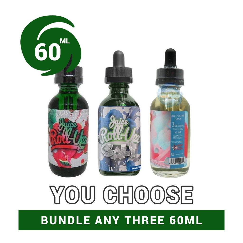 Vape Juice Bundles Cheap Juice Roll Upz Pick 3 60ml (180ml) Vape Juice Bundle . Vape Juice Bundles Cheap Juice Roll Upz Pick 3 60ml (180ml) Vape Juice Bundle .