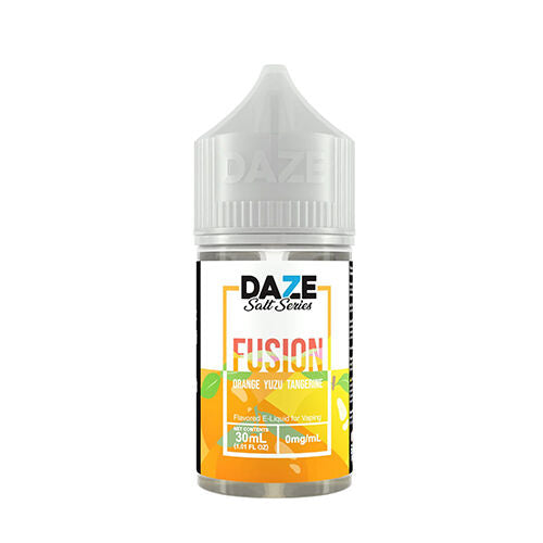 Orange Yuzu Tangerine by 7 Daze Fusion Salt 30ml $13.99 | West Coast Vape Supply Orange Yuzu Tangerine by 7 Daze Fusion Salt 30ml $13.99 | West Coast Vape Supply
