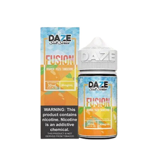 7 Daze Fusion Salt Orange Yuzu Tangerine Iced