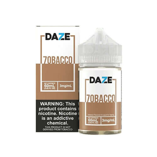 7 Daze Tobacco 60ml $11.75 | West Coast Vape Supply 7 Daze Tobacco 60ml $11.75 | West Coast Vape Supply