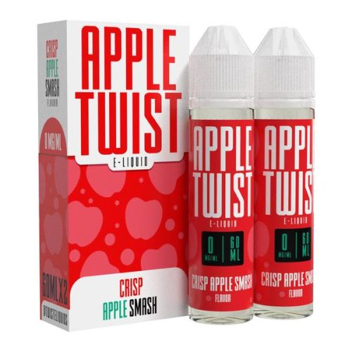 Crisp Apple Smash by Twist E-Liquid 120ml Vape Juice $15.99 Crisp Apple Smash by Twist E-Liquid 120ml Vape Juice $15.99