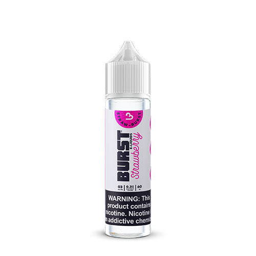 Strawburst Vape Juice Pink Burst (60mL) | FRUITIA Nicotine Strength: 0mg;3mg;6mg Order Strawburst Vape Juice | Sweet Strawberry Flavor Flavor Category: Fruit; Candy Strawburst Vape Juice Pink Burst (60mL) | FRUITIA Nicotine Strength: 0mg;3mg;6mg Order Strawburst Vape Juice | Sweet Strawberry Flavor Flavor Category: Fruit; Candy
