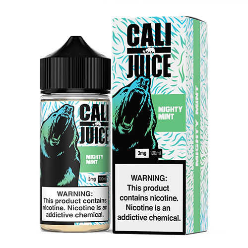 Mighty Mint by Cali Juice 100ML $15.99 100% Authentic | West Coast Vape Supply Mighty Mint by Cali Juice 100ML $15.99 100% Authentic | West Coast Vape Supply