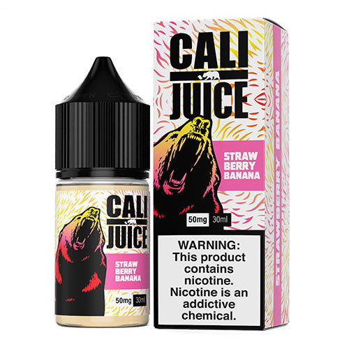 Strawberry Banana by Cali Juice 30ML $15.99 100% Authentic | West Coast Vape Supply Strawberry Banana by Cali Juice 30ML $15.99 100% Authentic | West Coast Vape Supply