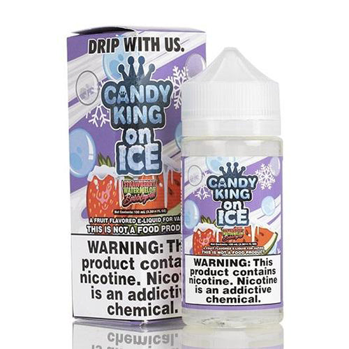 Candy King Strawberry Watermelon Bubblegum Iced Salt $12.75 Candy King Strawberry Watermelon Bubblegum Iced Salt $12.75