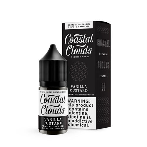 Vanilla Custard Salt by Coastal Clouds 30ml $9.49 | West Coast Vape Supply Vanilla Custard Salt by Coastal Clouds 30ml $9.49 | West Coast Vape Supply