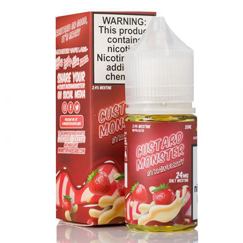 Jam Monster Salt Custard Monster Strawberry $11.99 Jam Monster Salt Custard Monster Strawberry $11.99