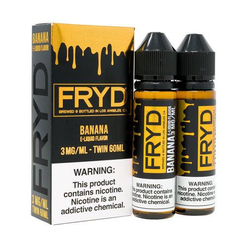 Drip Fried Banana by FRYD Liquids 120ml $19.99 Vape Juice Drip Fried Banana by FRYD Liquids 120ml $19.99 Vape Juice