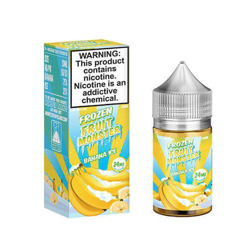 banana flavor juul Banana Ice Salt by Frozen Fruit Monster 30ml ⋆ $11.99