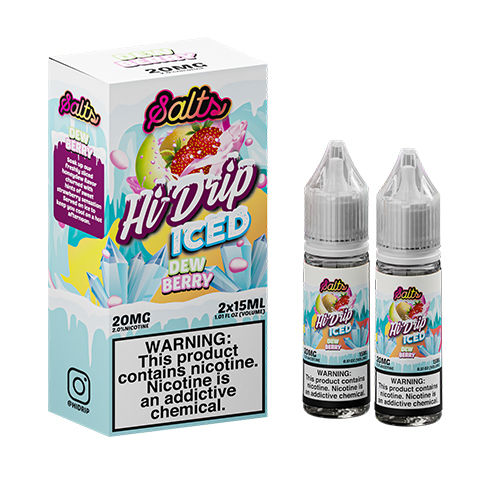 Dew Berry Iced by Hi-Drip Salts 30ml $9.99 Vape Juice Dew Berry Iced by Hi-Drip Salts 30ml $9.99 Vape Juice
