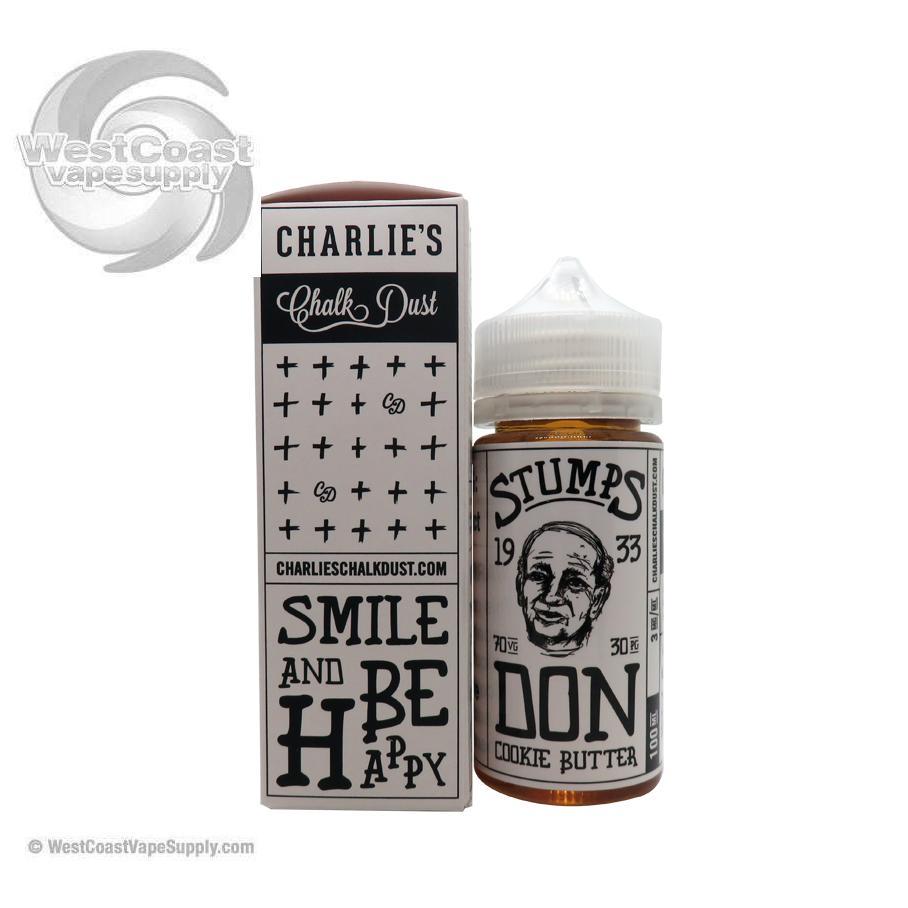 Charlie's Chalk Dust Stumps Don 100ml Vape Juice $17.99 Charlie's Chalk Dust Stumps Don 100ml Vape Juice $17.99