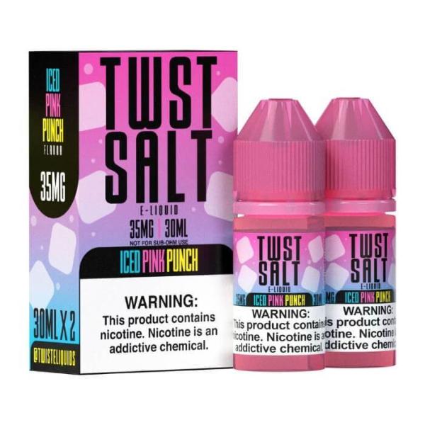 Iced Pink Punch Lemonade by TWST Salt 60ml $18.75 Iced Pink Punch Lemonade by TWST Salt 60ml $18.75
