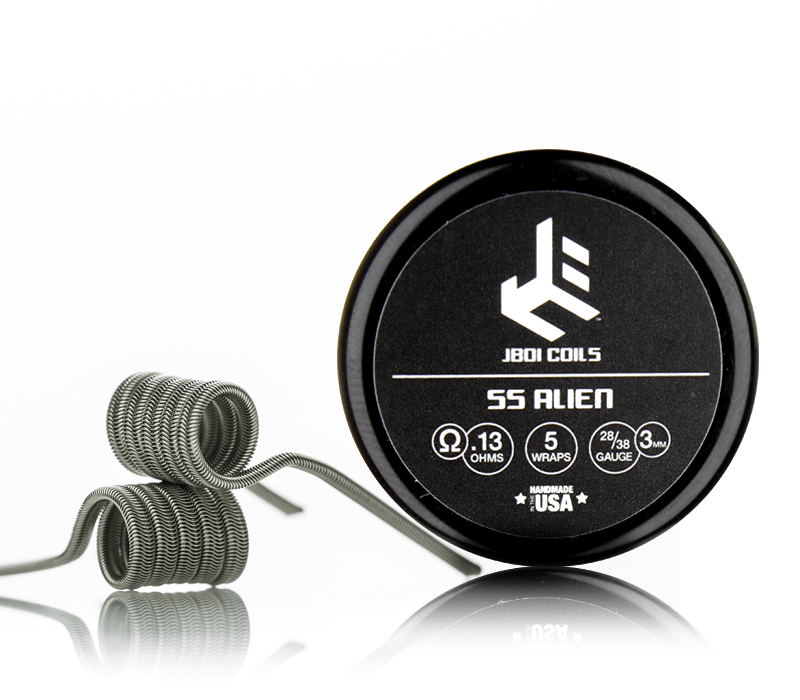 JBOI Pre-Built Coils 2-Pack SS Alien