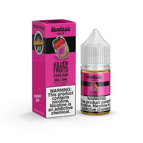 Killer Fruits Straw Guaw by Vapetasia Salts 30ml $12.75 | West Coast Vape Supply Killer Fruits Straw Guaw by Vapetasia Salts 30ml $12.75 | West Coast Vape Supply