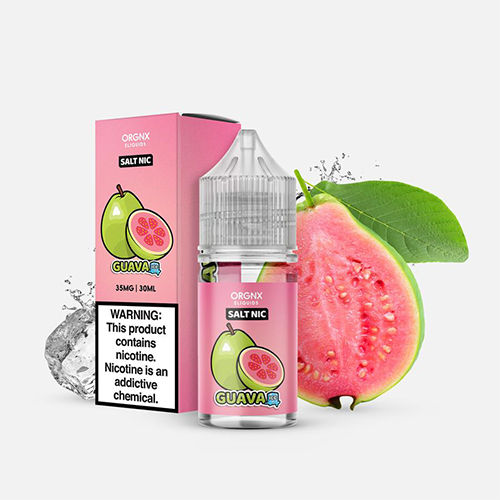 Guava Ice Salt by ORGNX Eliquids 60ml $13.99 Guava Ice Salt by ORGNX Eliquids 60ml $13.99
