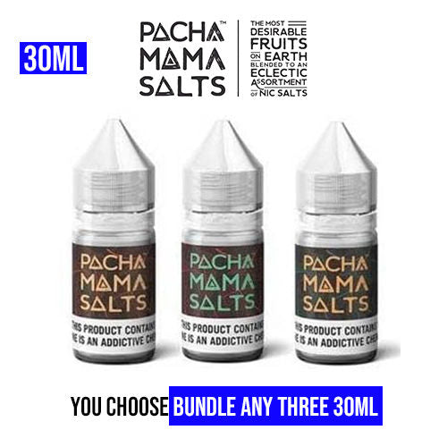 Pachamama Salts 30mL Pick 3 Bundle $29.75 Pachamama Salts 30mL Pick 3 Bundle $29.75