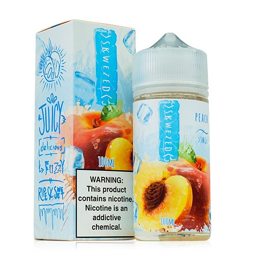 Peach Ice Skwezed E-Liquid 100ml $12.99 Peach Ice Skwezed E-Liquid 100ml $12.99