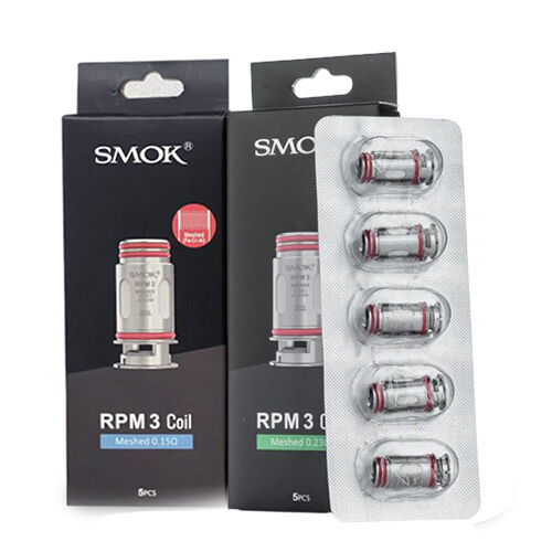 SMOK RPM 3 Replacement Coils 5-Pack $13.99 100% Authentic | West Coast Vape Supply SMOK RPM 3 Replacement Coils 5-Pack $13.99 100% Authentic | West Coast Vape Supply