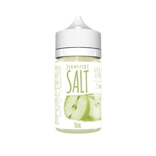 Green Apple by Skwezed SALT E-liquid 30ml Salt Nic $12.99 Green Apple by Skwezed SALT E-liquid 30ml Salt Nic $12.99