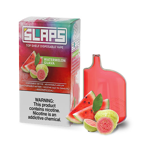 SLAPS Disposable Vape 4500 Puffs $16.75 100% Authentic | West Coast Vape Supply SLAPS Disposable Vape 4500 Puffs $16.75 100% Authentic | West Coast Vape Supply