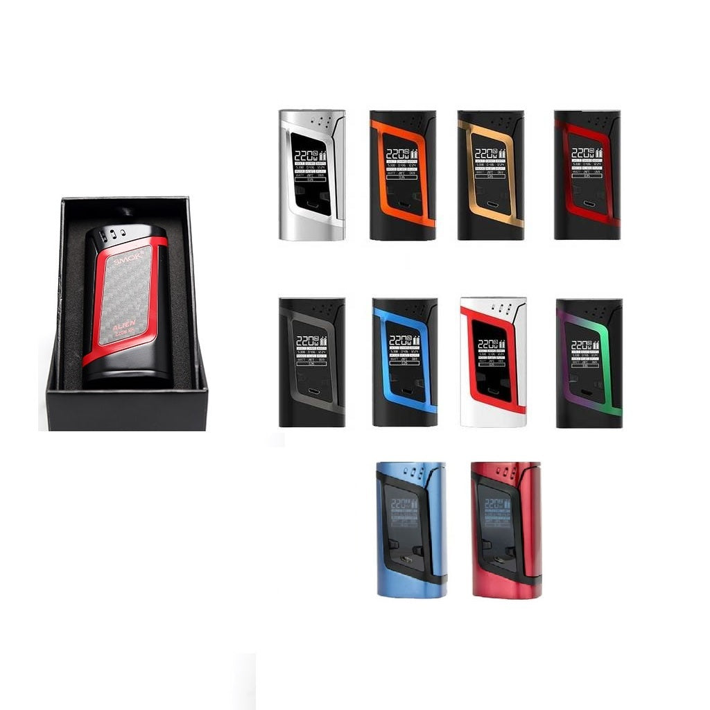 SMOK Alien 220W TC Box Mod (Device Only) Only $49.99 SMOK Alien 220W TC Box Mod (Device Only) Only $49.99